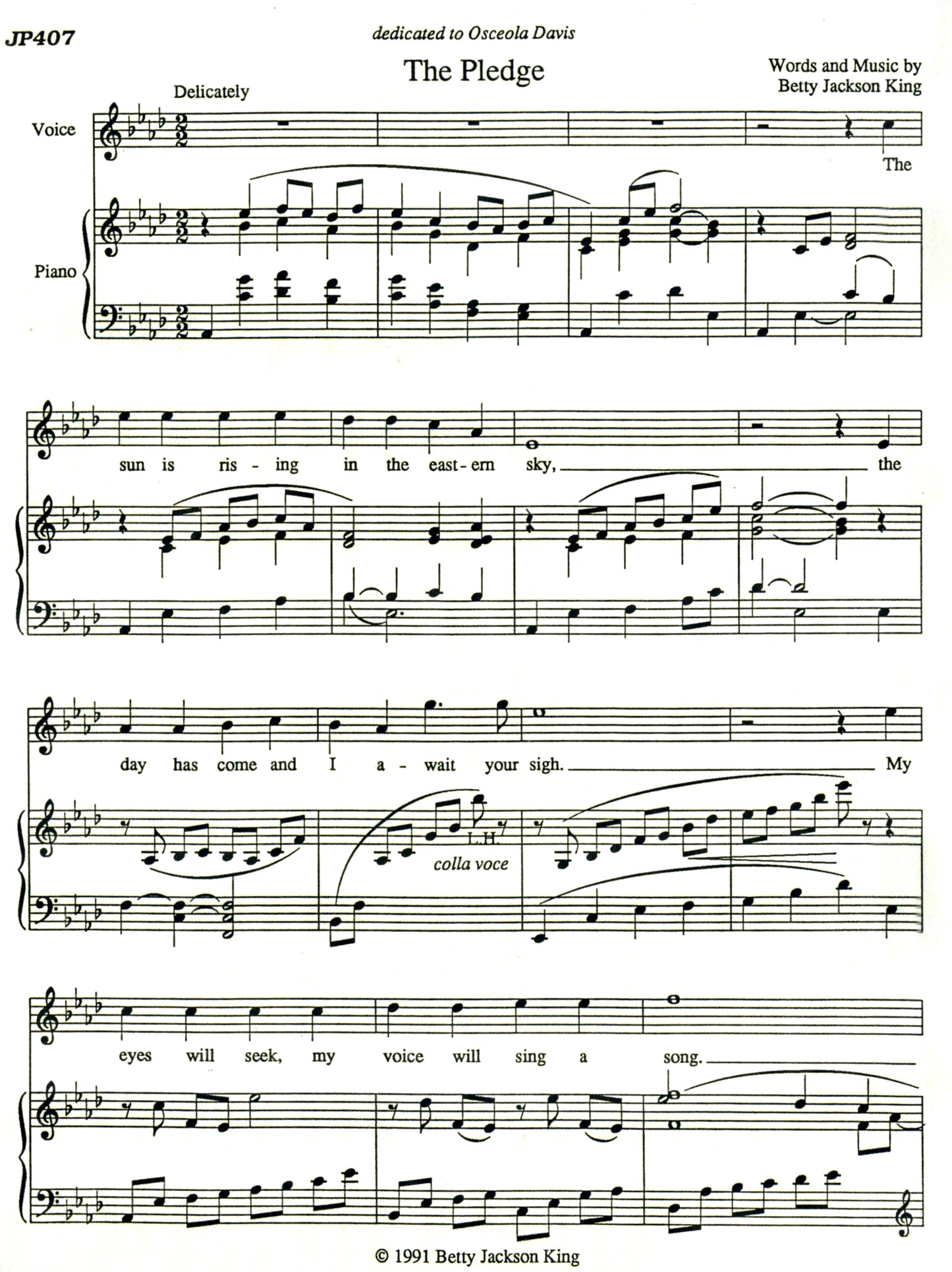 The Pledge - JP 407